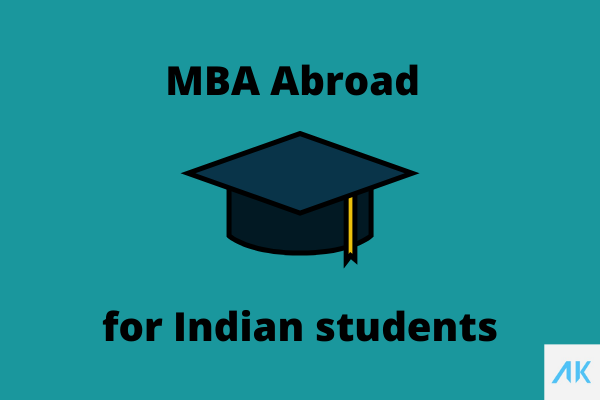 mba abroad for indian students