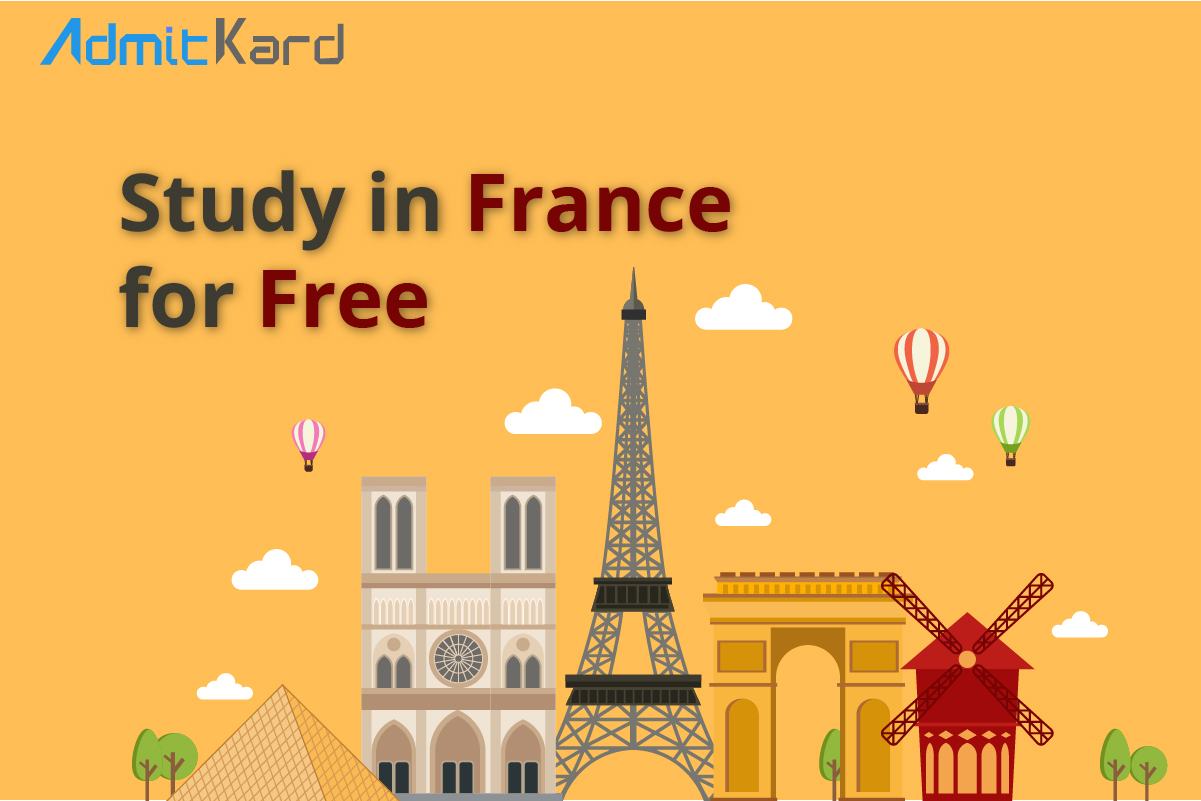 study in france for free